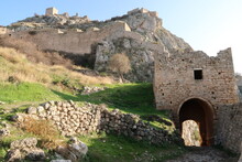 The Main Gate Of The Acrocorinth, A Fort Close To Corinth, From Inside