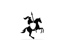 Knights On Horseback Logo Design