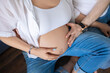 © Анна Минина - couple expecting a baby, pregnancy