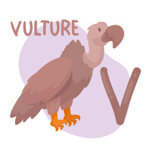 Vulture And V Letter
