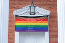 LGBTQ  Pride Flag - Inclusive Rainbow Colors