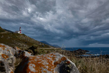 Lighthouse With A Dramatic Sky