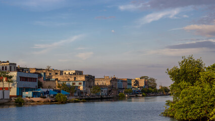 Beautiful view of the San Juan River in Matanzas, Cuba