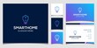 © fajar - Creative smart home light logo icon and business card design