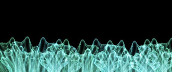 Wall Mural - abstract green background