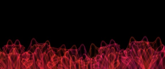 Wall Mural - background with waves