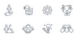 company values  icons set  . company values  pack symbol vector elements for infographic web