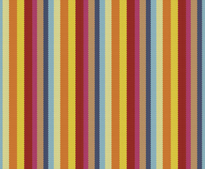 Wall Mural - Abstract seamless background like striped textile with multiple colors.