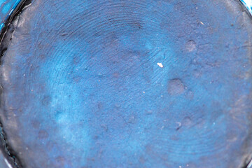 Wall Mural - Close-up macro shot of beautiful vibrant watercolour pallete with plenty of texture and details