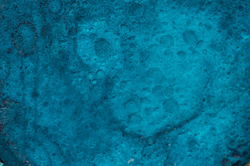 Wall Mural - Close-up macro shot of beautiful vibrant watercolour pallete with plenty of texture and details