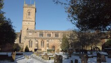 St. Mary's Church Woodstock, West Oxfordshire.  Pan Right
