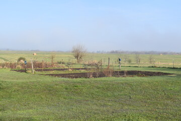 Sticker - Garden Plots in a Farm Field