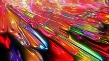 Colourful Psychedelic Abstract Loop Animation