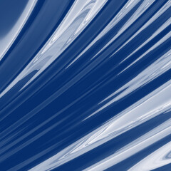 Wall Mural - Abstract fractal blue background for design