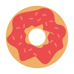 Poster - delicious sweet donut