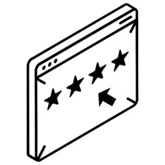 Wall Mural - Website Rating