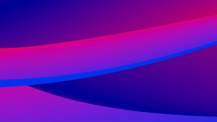Wall Mural - Looped animation. Abstract colorful wavy background in bright rainbow colors. Modern colorful wallpaper. 3d rendering.