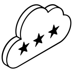 Canvas Print - Cloud Review 
