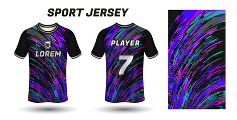 Sport jersey design fabric textile for sublimation