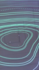 Wall Mural - animation of white squares over moving shapes