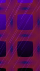 Wall Mural - animation of light trails over moving shapes