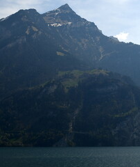 Poster - Lac et montagne 