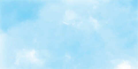 Wall Mural - blue sky with white cloud