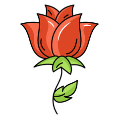 Sticker - Rose 