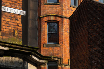 Wall Mural - Architecture in English city.