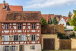 Nördlingen, Germany. View of the city from the fortress wall