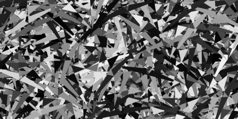  Light gray vector background with polygonal forms.