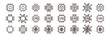 © 4zevar - Micro chip icon set. Vector Illustration