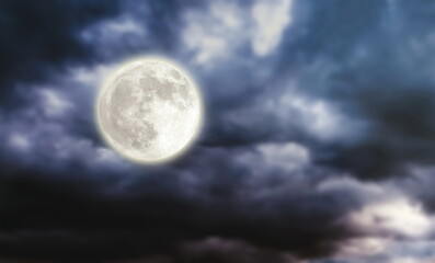 night starry sky moon moonlight nebula dark blue nature landscape weather forecast cosmic background