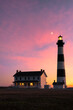 Dramatic sky over Bodie Lighthouse along North Carolina's Outer Banks
