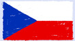 tricolor flag of the czech republic