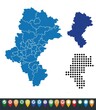 Set maps of Silesian Voivodeship