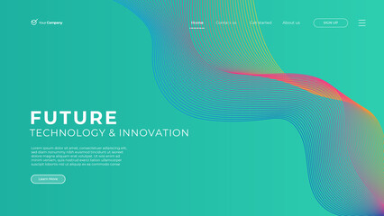 Flat design web page templates of graphic design, website design and development, social media, business service. Modern turquoise vector illustration concepts for website and mobile website