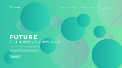 Flat design web page templates of graphic design, website design and development, social media, business service. Modern turquoise vector illustration concepts for website and mobile website