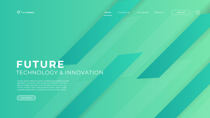 Flat design web page templates of graphic design, website design and development, social media, business service. Modern turquoise vector illustration concepts for website and mobile website