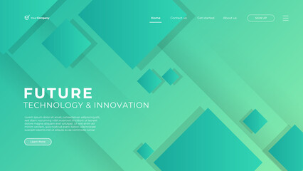 Flat design web page templates of graphic design, website design and development, social media, business service. Modern turquoise vector illustration concepts for website and mobile website