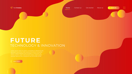 Wall Mural - web design. website landing page for monitor, laptop, tablet, phone. creating ui ux website design. 