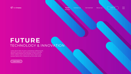 Wall Mural - web design. website landing page for monitor, laptop, tablet, phone. creating ui ux website design. 