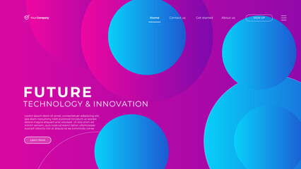 Wall Mural - web design. website landing page for monitor, laptop, tablet, phone. creating ui ux website design. 