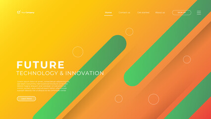 Wall Mural - web design. website landing page for monitor, laptop, tablet, phone. creating ui ux website design. 