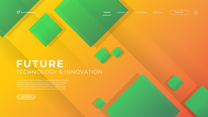 Wall Mural - web design. website landing page for monitor, laptop, tablet, phone. creating ui ux website design. 