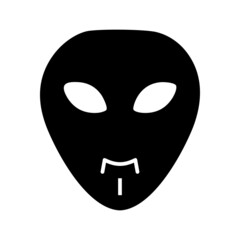 Poster - Unique Mask Vector Glyph Icon