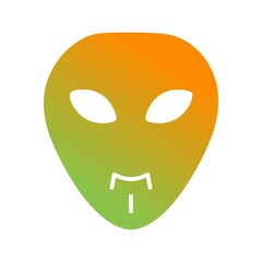 Poster - Unique Mask Vector Glyph Icon