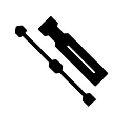 Sticker - Unique Screwdriver Vector Glyph Icon