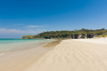 Canvas Print - Cave Beach in Australia