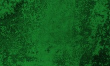 Green Grunge Texture Background.